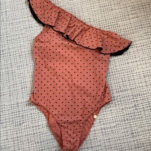 Summersalt side ruffle swimsuit